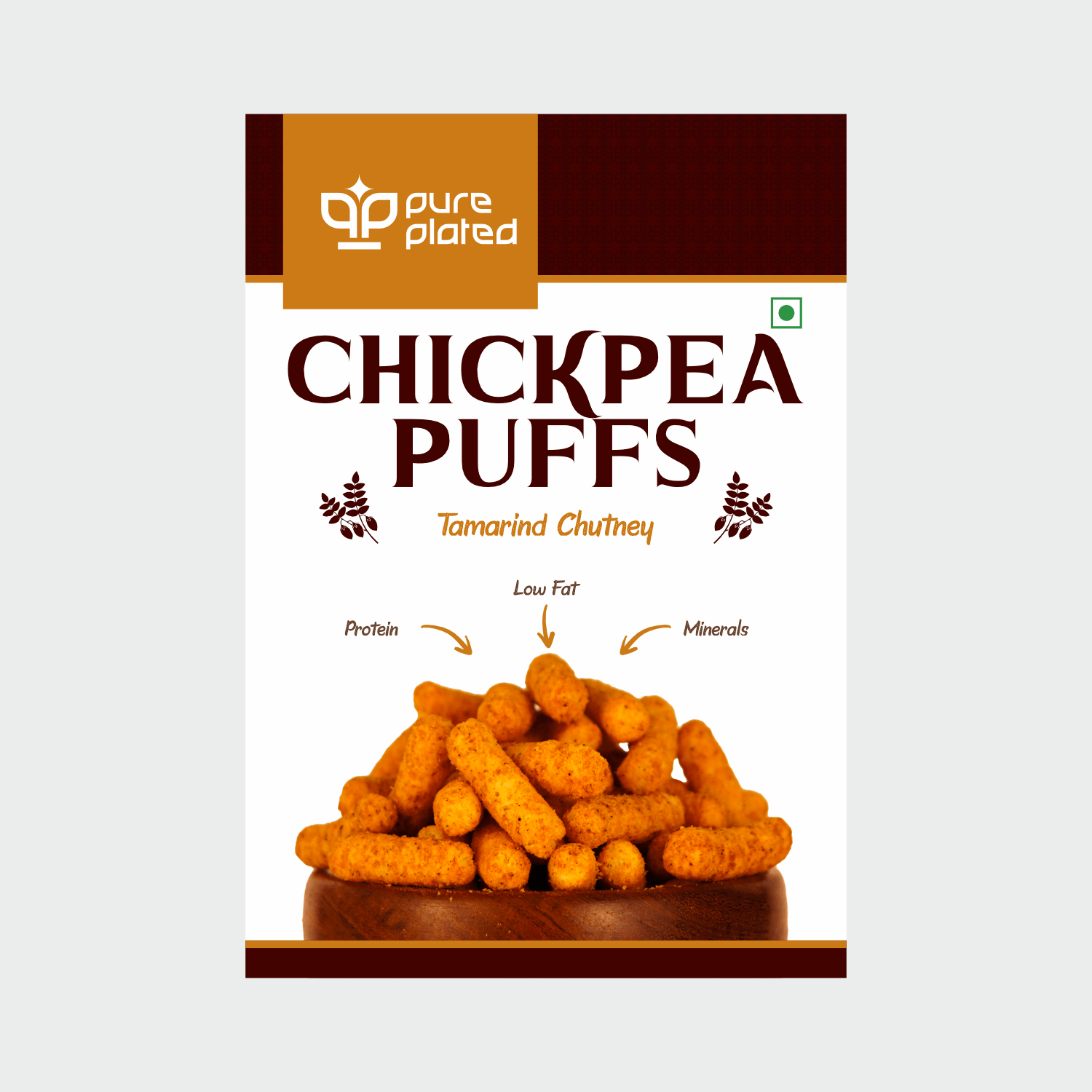 Chickpea Puffs<br>(Tamarind Chutney) - Image 2