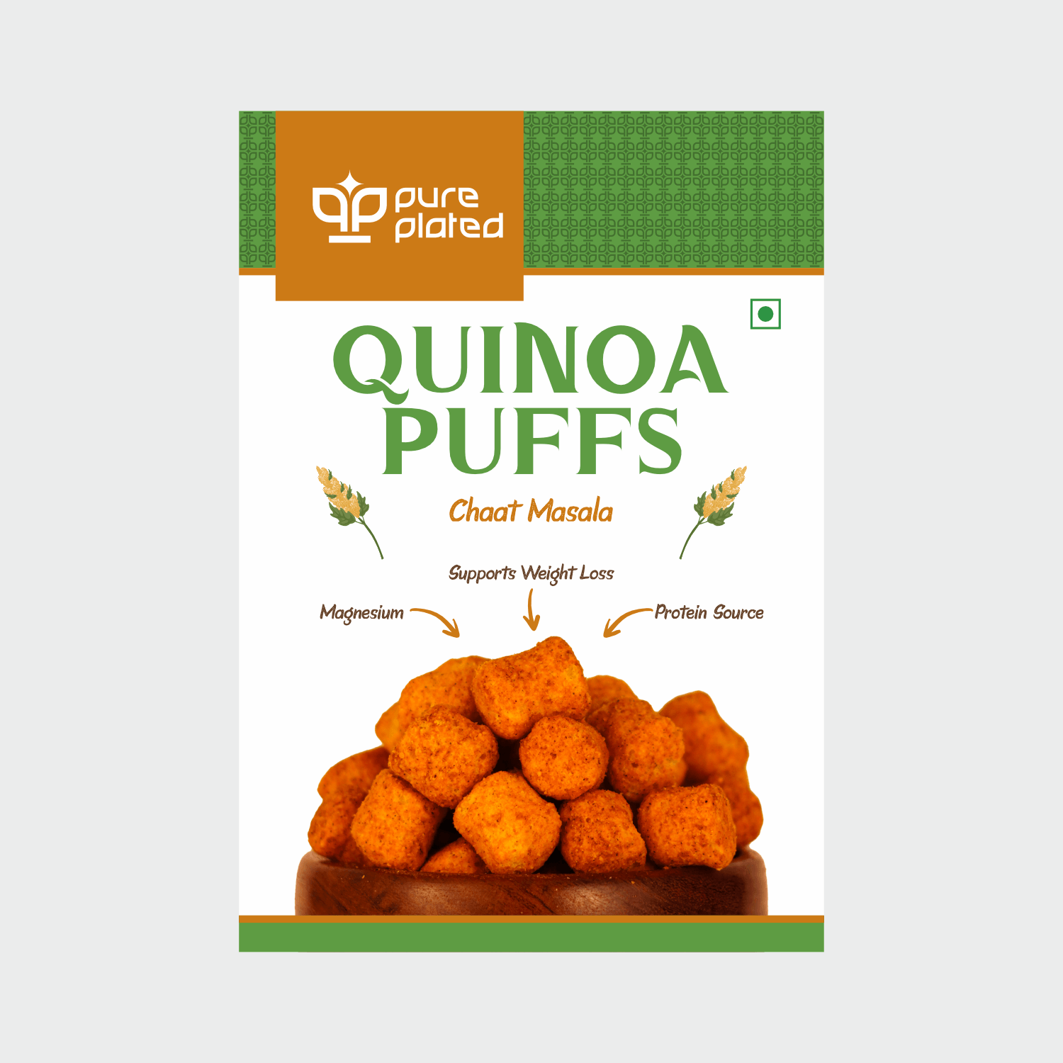 Quinoa Puffs<br>(Chat Masala) - Image 2