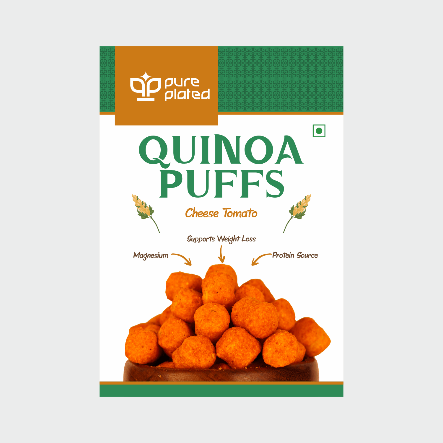 Quinoa Puffs<br>(Cheese Tomato) - Image 2
