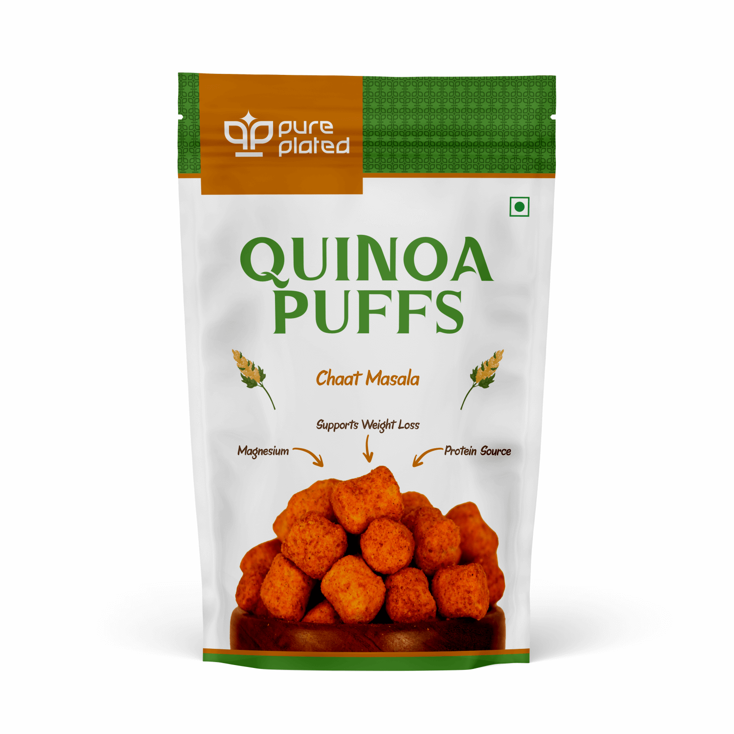 Healthy Quinoa Puffs Chat Masala