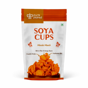 Healthy Soya Cups Masala Munch