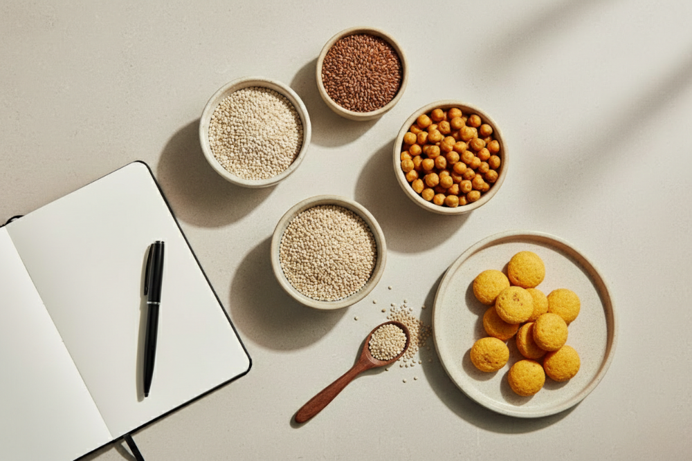 healthy snacking ingredients